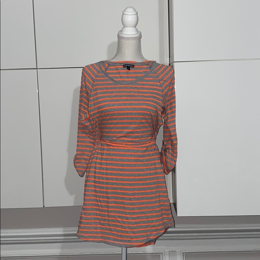 Neon Striped Dress